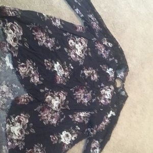 Bobeau Floral Top